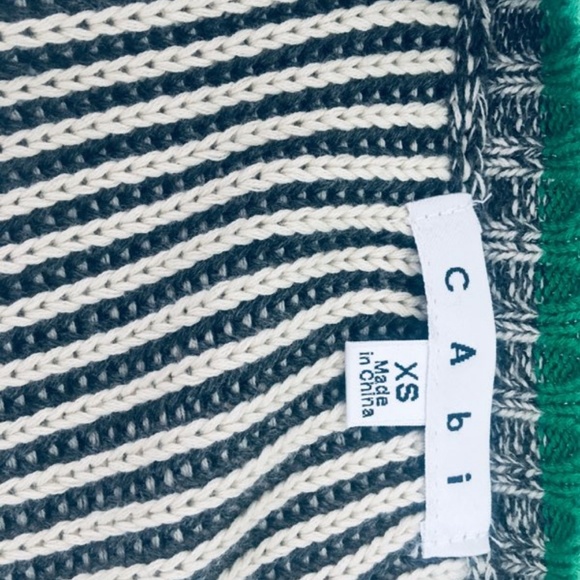 3/$15 CAbi Trident Knit Sleeveless Sweater Tunic - Picture 5 of 7